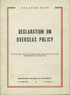 Declaration on Overseas Policy