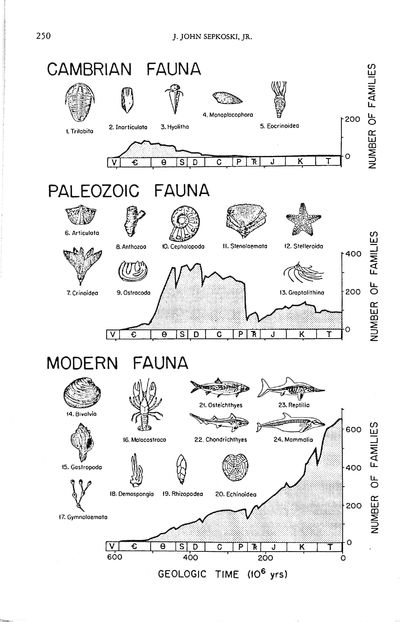 1978, 1979, 1984, 1988, 1993. First editions. SCARCE KEY PAPERS BY PIONEERING AMERICAN PALEONTOLOGIS...
