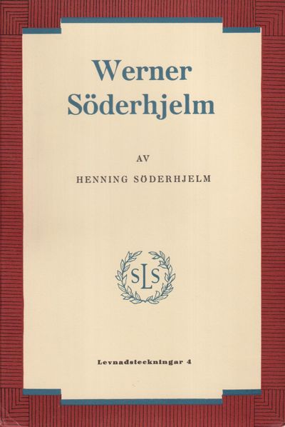 Werner Söderhjelm.