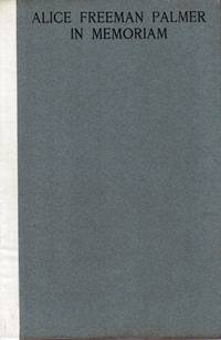 image of Alice Freeman Palmer In Memoriam MDCCCLV-MDCCCCII