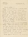 Rene Clair Letter to Georges Auric about their film
