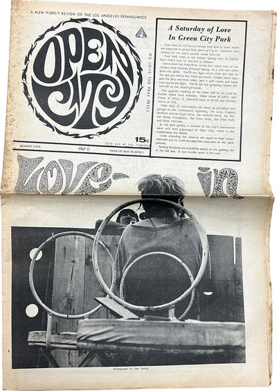 Open City No. 4 May 26-June 1 1967; A New Weekly Review of the Los Angeles Renaissance