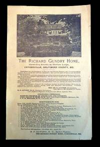 The Richard Gundry Home, A Circular
