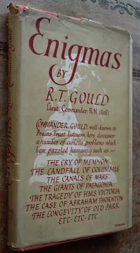 ENIGMAS Another Book Of Unexplained Facts by Lieut-Commander Rupert T Gould - 1946