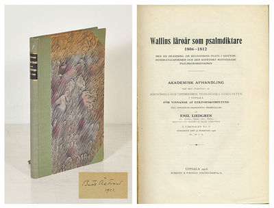 Wallins läroår som psalmdiktare 1806-1812. Med en…