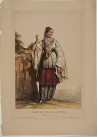 image of Femme de l'Ile de Santorin (Archipel grec Cotes d'asie). Lithograph