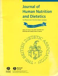 Journal of Human Nutrition and Dietetics - Vol 20 Issue 3 June 2007 : Special 20th Anniversary Issue