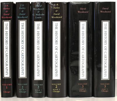 [SIGNED] [MAPS] THE HISTORY OF CARTOGRAPHY. THREE VOLUMES ISSUED IN SIX