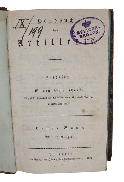 Handbuch der Artillerie. 3 Bde. (photo 2)