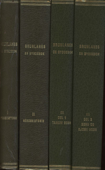 Brunlanes. En bygdebok. I-III.2 i 4 bind. Bind I:…
