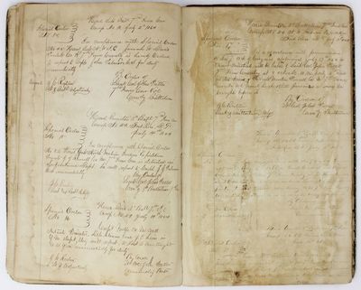 [Manuscript Special Orders Book for...; (photo 1)
