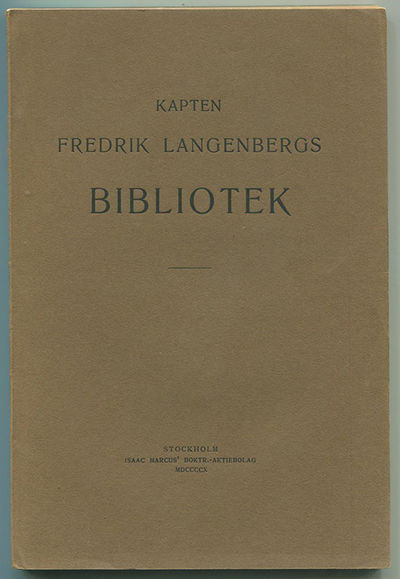 Förteckning öfver framlidne kaptenen vid Göta…
