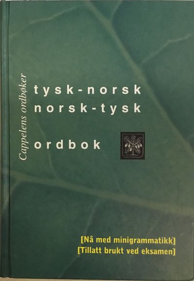 Tysk-norsk, norsk-tysk ordbok
