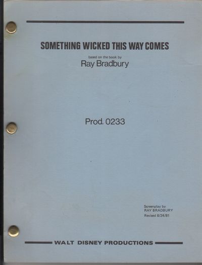 Something Wicked This Way Comes. Screenplay