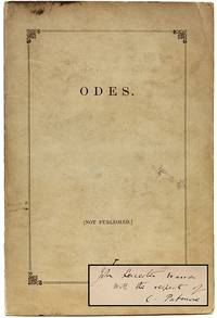 Odes by PATMORE, Coventry - 1868