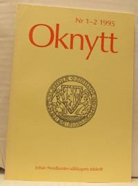 Oknytt. Nr. 1-2. 1995. Medlemsblad för Johan…