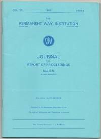 Journal and Report of Proceedings Vol.106, 1988, Part 1