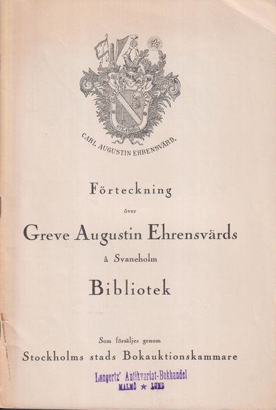 Förteckning över greve Augustin Ehrensvärds å…