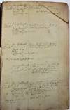 MANUSCRIPT LEDGER OF WILLIAM CAMPBELL, SHERIFF AND PROTHONOTARY OF BUTLER COUNTY, PENNSYLVANIA, 1820 - 1828, CONTAINING ENTRIES OF LEGAL CASES AND THEIR DISPOSITIONS