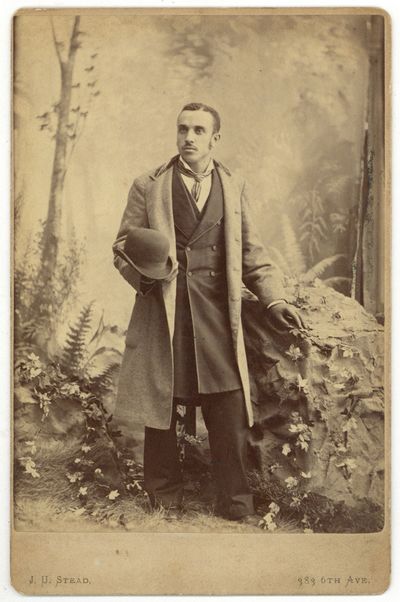 New York: James U. Stead, Photographer, 1885. Unbound. Near Fine. Gelatin silver photograph. Image s...