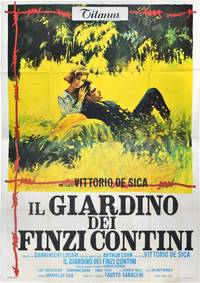 Il Giardino del Finzi Contini [The Garden of the Finzi-Continis] (Original Italian 4-fogli poster for the 1970 Italian film)