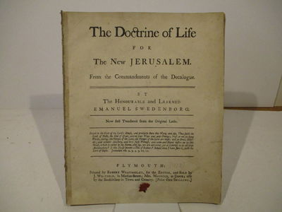 The Doctrine of Life for the New Jerusalem. From…