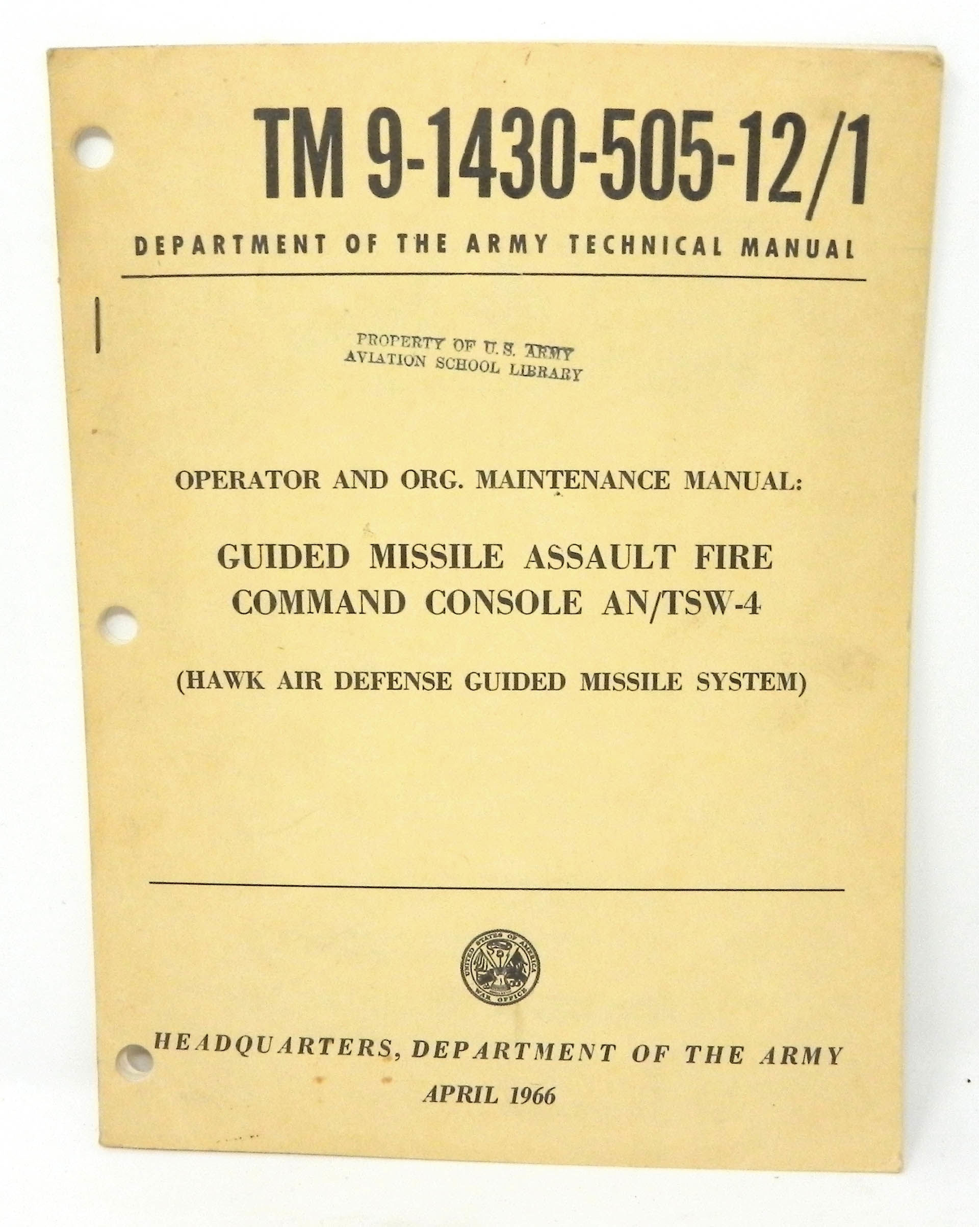 【激安通販 オンラインショップ】 Operator and Guided Manual: Maintenance Organizational 趣味・スポーツ・実用