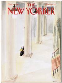 cover of NEW YORKER: COVER MUSICIAN on BREAK by JEAN-JACQUES SEMPE