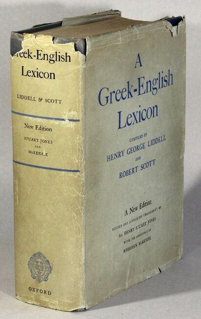 A Greek-English lexicon  a new edition revised and augmented