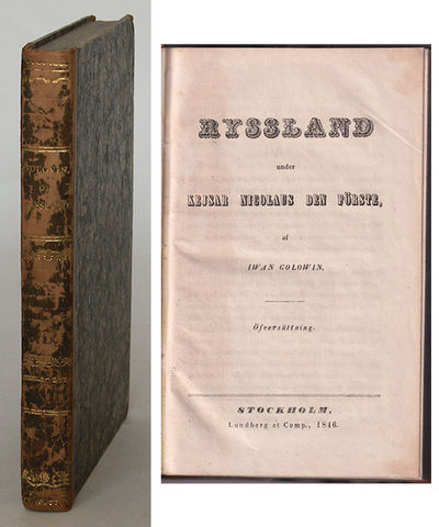 Ryssland under kejsar Nicolaus den förste, af…