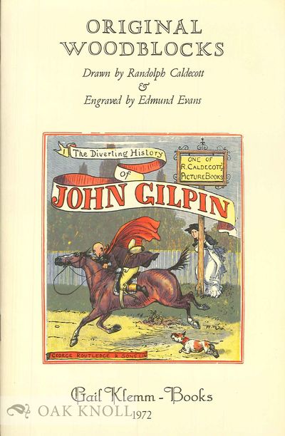 ORIGINAL WOODBLOCKS, DRAWN BY RANDOLPH CALDECOTT