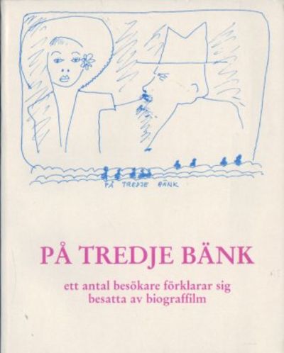 På tredje bänk. Ett antal besökare förklarar sig…