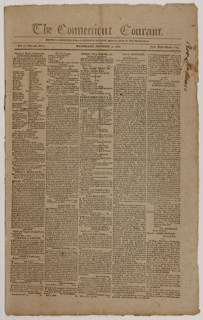 In His State of the Union Address, Thomas Jefferson Commends Lewis and Clark for Their Successful Explorations