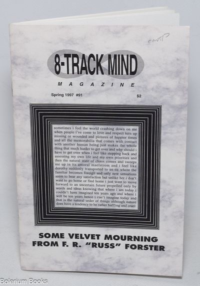 Chicago: 8-TM Publications, 1997. Magazine. p. (counting cover texts), small copyshop-style zine but...