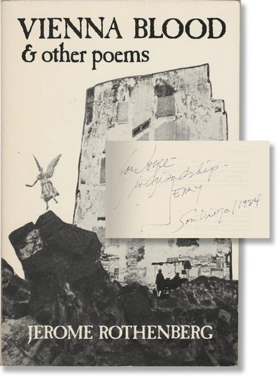 Vienna Blood and Other Poems (First Edition, inscribed by the author)
