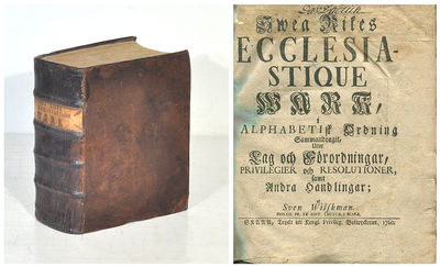 Swea rikes ecclesiastique wärk, i alphabetisk…