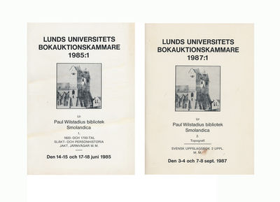 Lunds universitets bokauktionskammare [...]. Ur…