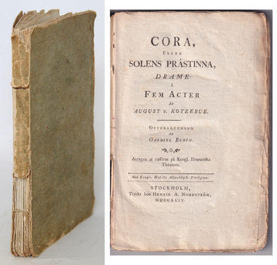 Cora, eller solens prästinna, drame i fem acter.…