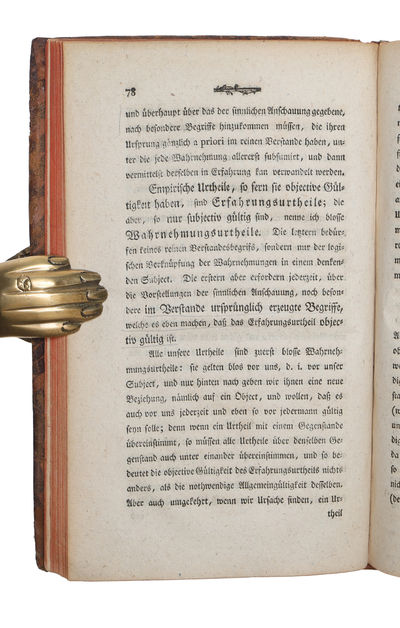 Prolegomena zu einer jeder künftigen Metaphysik die als Wissenschaft wird auftreten können. - [MAIN WORK OF GERMAN IDEALISM] (photo 4)
