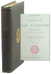 cover of Records of the Colony of New Plymouth in New England: Judicial Acts 1636-1692
