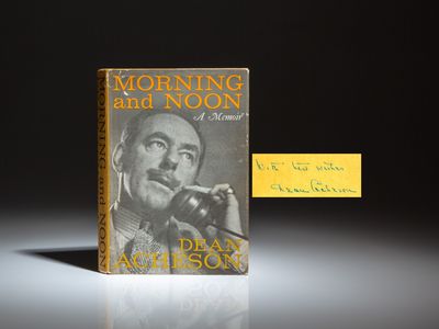 Morning and Noon; A Memoir