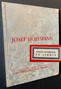 Josef Hoffmann Festschrift: Zum Sechzigsten Geburtstage ("For His 60th Birthday") -- 15. Dezember 1930 (Andy Warhol's Copy)