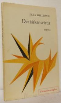 Det älskansvärda. Dikter.