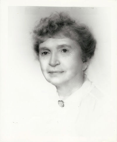 MARGARET SANGER [ca. 1950] Portrait