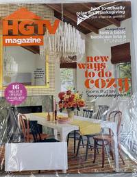 cover of HGTV Magazine New Ways to do Cozy November 2021