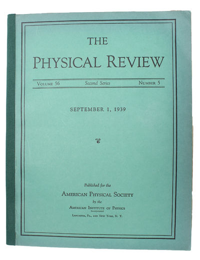 The mechanism of nuclear fission [N. Bohr. & J.…