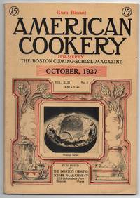 cover of American Cookery Magazine October 1937