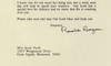 Ronald Reagan Shares Love and Advice with a Sick Child, With a Signed Photo to that Child