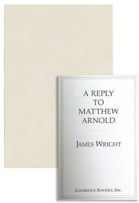 A Reply to Matthew Arnold [Limited Edition]