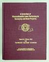A Selection of Massachusetts Laws Pertaining to Surveying and Real Property